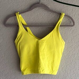 Lululemon Align Tank Top Yellow